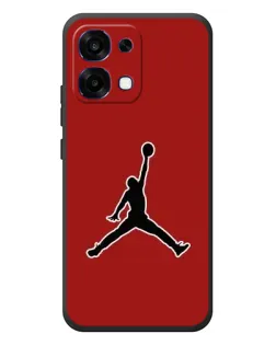 Чохол для OPPO A6 Pro з картинкою «Jordan Red Back»