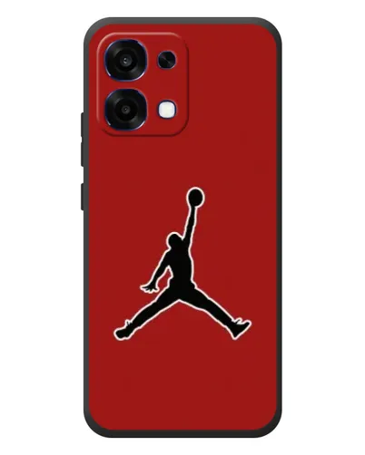 Чохол для OPPO A6 Pro з картинкою «Jordan Red Back» Чохол для OPPO A6 Pro з картинкою «Jordan Red Back»