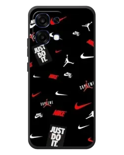 Чохол для OPPO A6 Pro з картинкою «Nike Mix Pattern»