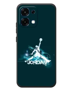 Чохол для OPPO A6 Pro з картинкою «Jordan Blue Fire»