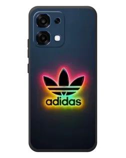 Чохол для OPPO A6 Pro з картинкою «Неоновий Adidas»