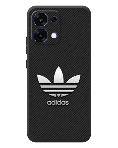 Чохол для OPPO A6 Pro з картинкою «Adidas Карбонова текстура» Чохол для OPPO A6 Pro з картинкою «Adidas Карбонова текстура»