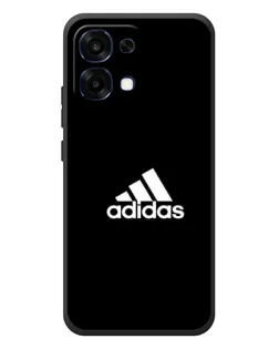 Чохол для OPPO A6 Pro з картинкою «Чорна класика Adidas»