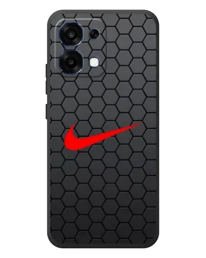 Чохол для OPPO A6 Pro з картинкою «Nike — карбонова сітка»