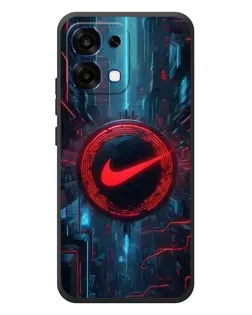 Чохол для OPPO A6 Pro з картинкою «Техногенний стиль Nike»