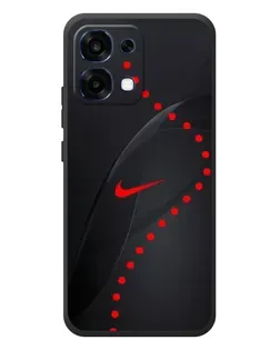 Чохол для OPPO A6 Pro з картинкою «Абстрактний дизайн Nike»
