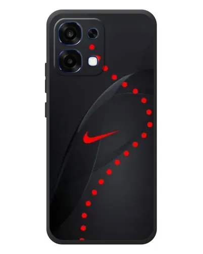 Чохол для OPPO A6 Pro з картинкою «Абстрактний дизайн Nike»