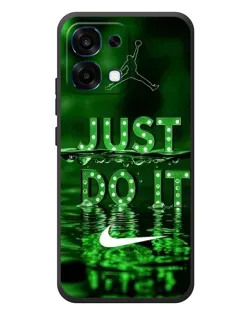Чохол для OPPO A6 Pro з картинкою «Зелений неоновий Nike»