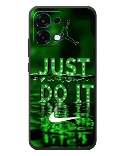 Чохол для OPPO A6 Pro з картинкою «Зелений неоновий Nike»