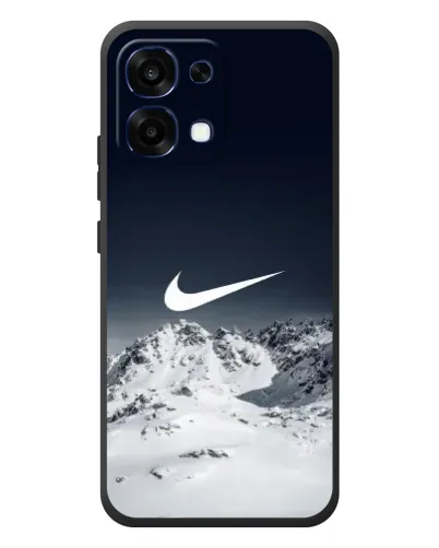 Чохол для OPPO A6 Pro з картинкою «Nike — зимові гори»