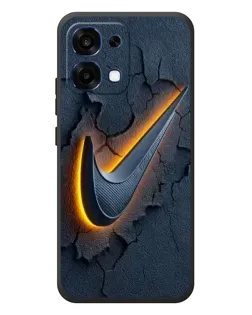 Чохол для OPPO A6 Pro з картинкою «Об'ємний логотип Найк»