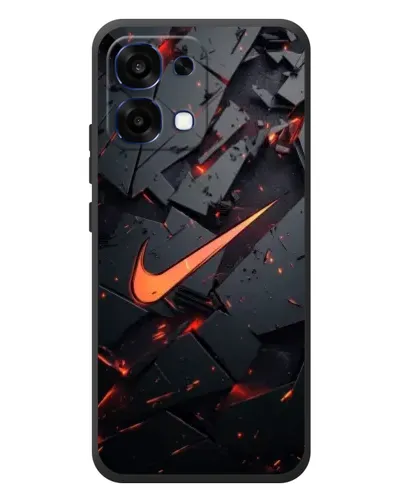 Чохол для OPPO A6 Pro з картинкою «Nike — ефект розломів»