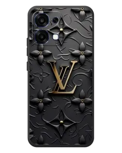 Чохол для OPPO A6 Pro з картинкою «Шкіряна текстура LV»
