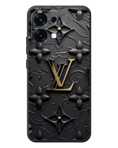 Чохол для OPPO A6 Pro з картинкою «Шкіряна текстура LV»