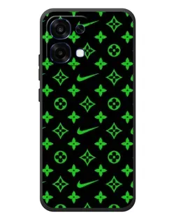 Чохол для OPPO A6 Pro з картинкою «Неоновий принт LV»