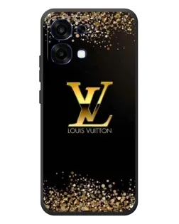 Чохол для OPPO A6 Pro з картинкою «LV — золоті іскри»