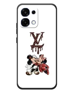 Чохол для OPPO A6 Pro з картинкою «LV та Міккі Маус»