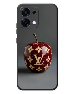Чохол для OPPO A6 Pro з картинкою «Червоне яблуко LV»