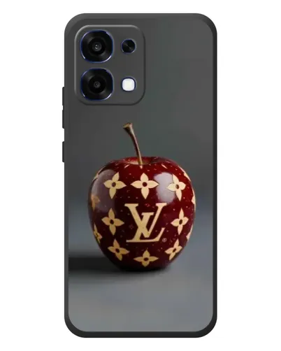 Чохол для OPPO A6 Pro з картинкою «Червоне яблуко LV»