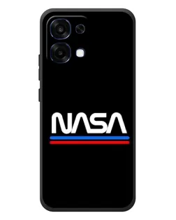 Чохол для OPPO A6 Pro з картинкою «NASA — класика Red Blue» Чохол для OPPO A6 Pro з картинкою «NASA — класика Red Blue»