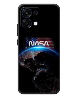 Чехол для OPPO A6 Pro с картинкой «Земля из космоса NASA»