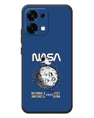 Чехол для OPPO A6 Pro с картинкой «NASA — лунная миссия» Чехол для OPPO A6 Pro с картинкой «NASA — лунная миссия»