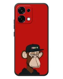Чохол для OPPO A6 Pro з картинкою «Bored Ape — червоний фон» Чохол для OPPO A6 Pro з картинкою «Bored Ape — червоний фон»