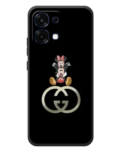 Чохол для OPPO A6 Pro з картинкою «Мінні Маус на лого»