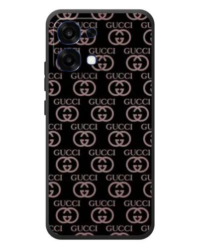 Чохол для OPPO A6 Pro з картинкою «Класична монограма Gucci»