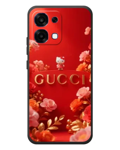 Чохол для OPPO A6 Pro з картинкою «Gucci — золотий сад»