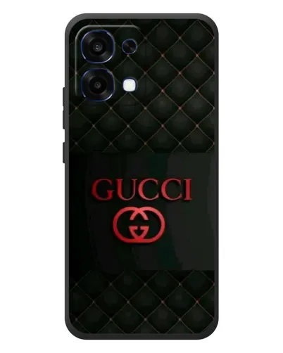 Чохол для OPPO A6 Pro з картинкою «Gucci — стьобаний чорний»