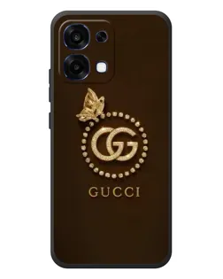 Чохол для OPPO A6 Pro з картинкою «Gucci — золотий метелик»
