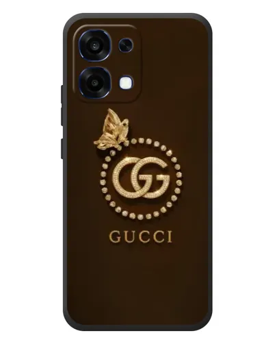 Чохол для OPPO A6 Pro з картинкою «Gucci — золотий метелик»