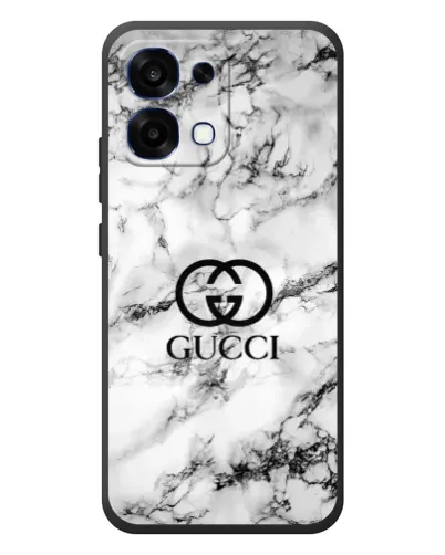 Чохол для OPPO A6 Pro з картинкою «Gucci — мармуровий шик»