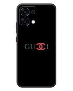 Чохол для OPPO A6 Pro з картинкою «Gucci — червоний градієнт»