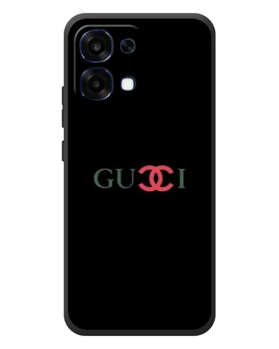 Чохол для OPPO A6 Pro з картинкою «Gucci — червоний градієнт»