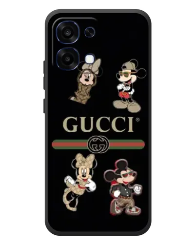 Чохол для OPPO A6 Pro з картинкою «Gucci — герої Disney та монограма» Чохол для OPPO A6 Pro з картинкою «Gucci — герої Disney та монограма»