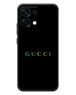 Чохол для OPPO A6 Pro з картинкою «Gucci — неоновий мінімалізм»