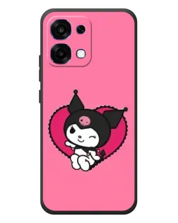 Чохол для OPPO A6 Pro з картинкою «Kuromi — любов у серці»