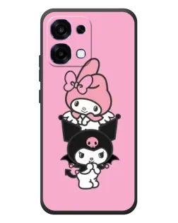 Чохол для OPPO A6 Pro з картинкою «My Melody та Kuromi»