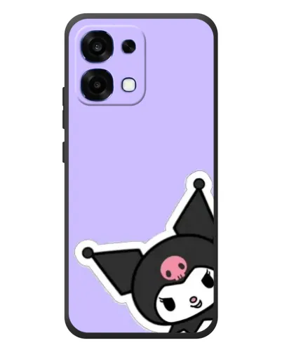 Чохол для OPPO A6 Pro з картинкою «Кумедна Kuromi» Чохол для OPPO A6 Pro з картинкою «Кумедна Kuromi»