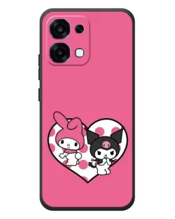 Чохол для OPPO A6 Pro з картинкою «Kuromi та My Melody»