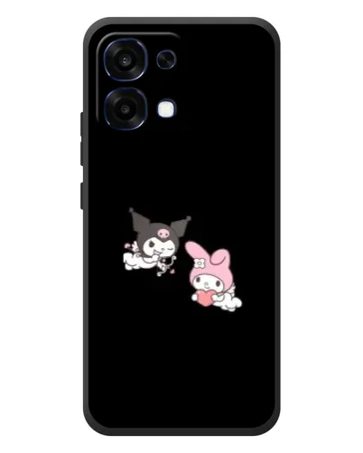 Чохол для OPPO A6 Pro з картинкою «My Melody та Kuromi» Чохол для OPPO A6 Pro з картинкою «My Melody та Kuromi»