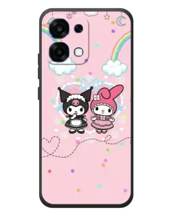 Чохол для OPPO A6 Pro з картинкою «My Melody та Kuromi»