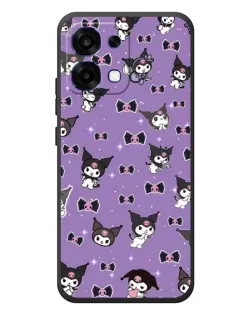 Чохол для OPPO A6 Pro з картинкою «Kuromi — патерн»
