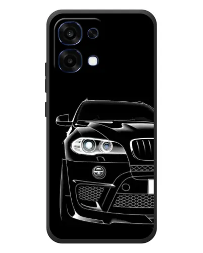 Чехол для OPPO A6 Pro с картинкой «Темный силуэт BMW» Чехол для OPPO A6 Pro с картинкой «Темный силуэт BMW»