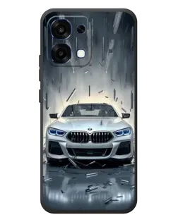 Чехол для OPPO A6 Pro с картинкой «BMW в свете фар»