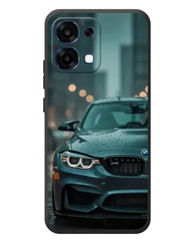 Чехол для OPPO A6 Pro с картинкой «BMW в огнях города» Чехол для OPPO A6 Pro с картинкой «BMW в огнях города»