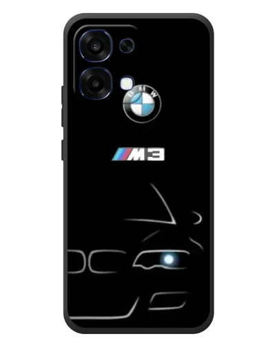 Чехол для OPPO A6 Pro с картинкой «Минималистичный принт BMW M3» Чехол для OPPO A6 Pro с картинкой «Минималистичный принт BMW M3»