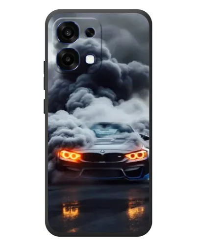 Чехол для OPPO A6 Pro с картинкой «BMW в дыму» Чехол для OPPO A6 Pro с картинкой «BMW в дыму»